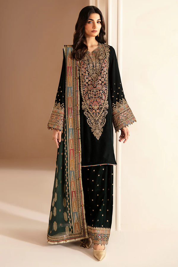 JAZMIN Embroidered Velvet Formal VF-2025