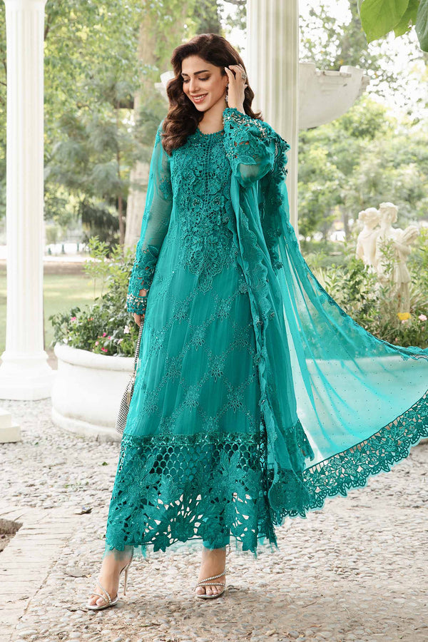 Unstitched Embroidered Chiffon Suit | MPC-24-105